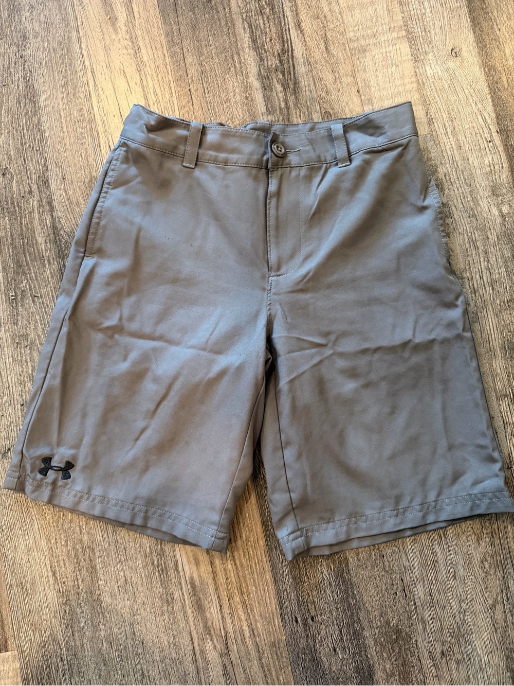 Under Armour Youth Gray Performance Golf Shorts